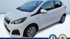 Bianco pastello Usata 2014 Peugeot 108 Active Tre volumi | 8400 € (Buon prezzo)