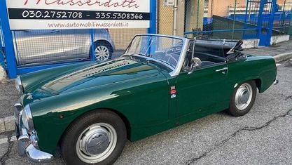 Begagnad Austin Healey Sprite 48 HK (35 kW) 1960 Grön Cab