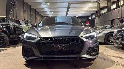 Usata Audi A5 S-Line 204 CV (150 kW) 2022 Grigio scuro metallizzato Coupé