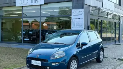 Usata Fiat Punto Evo Active 105 CV (77 kW) 2012 Blu Utilitaria
