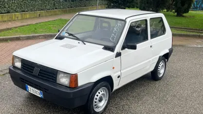 Usata Fiat Panda 2001 Bianco Utilitaria