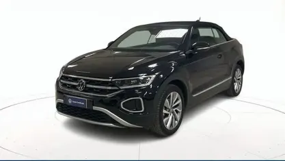 Usata VW T-Roc Cabriolet Style 150 CV (110 kW) 2023 Nero pastello Cabrio