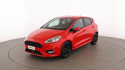 Begagnad Ford Fiesta ST-Line 85 HK (62 kW) 2018 Röd Halvkombi