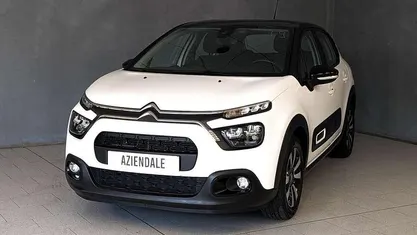 Bianco Usata 2022 Citroën C3 PureTech Due volumi | 9480 € (Ottimo prezzo)