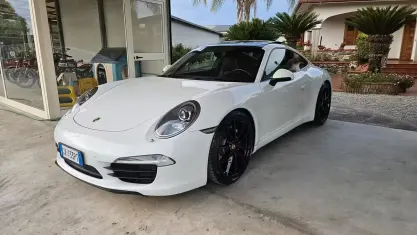Usata Porsche 991 349 CV (256 kW) 2015 Bianco Coupé