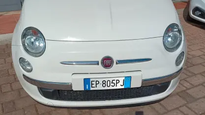 Usata Fiat 500 Lounge 95 CV (69 kW) 2013 Bianco Berlina
