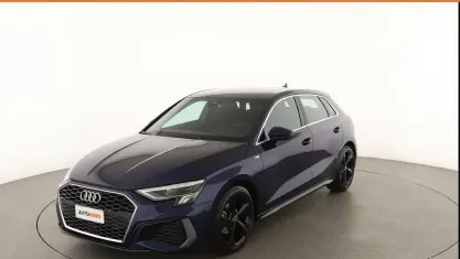 Usata Audi A3 S-Line 116 CV (85 kW) 2022 Blu Berlina