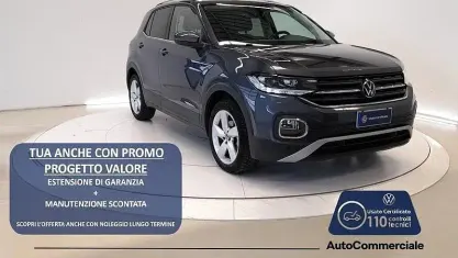 Usata VW T-Cross Advance 110 CV (80 kW) 2023 Grigio scuro SUV