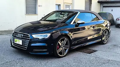 Usata Audi S3 310 CV (228 kW) 2017 Blu Cabrio