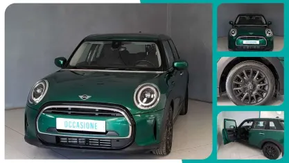 Usata Mini Cooper 136 CV (100 kW) 2023 Verde Utilitaria