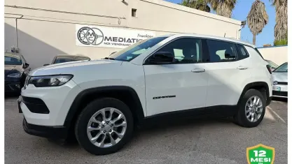Käytetty Jeep Compass Longitude 131 HP (96 kW) 2021 Valkoinen Katumaasturi