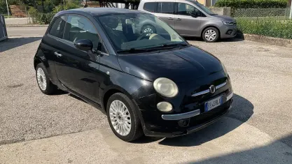 Usata Fiat 500 Lounge 69 CV (50 kW) 2008 Nero Berlina