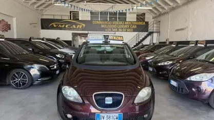 Usata Seat Altea Style 102 CV (75 kW) 2009 Rosso Monovolume