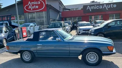 Usata Mercedes SL350 200 CV (147 kW) 1972 Blu Cabrio