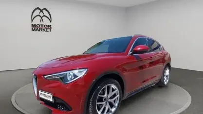 Usata Alfa Romeo Stelvio Ti 280 CV (205 kW) 2020 Rosso alfa SUV