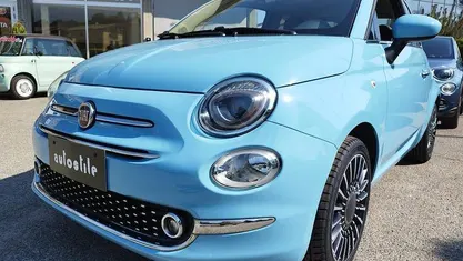 Azzurro Usata 2015 Fiat 500 Lounge Utilitaria | 9990 € (Molto cara)