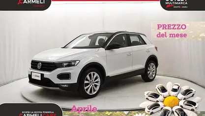 Usata VW T-Roc Advance 150 CV (110 kW) 2019 Bianco SUV