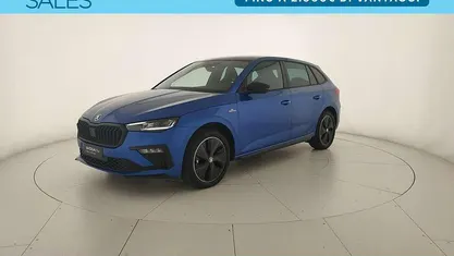 Blu race metallizzato Usata 2024 Skoda Scala Monte Carlo Utilitaria | 21.900 € (Buon prezzo)