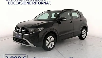 Usata VW T-Cross Life 95 CV (69 kW) 2024 Deep black perlato SUV