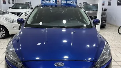 Usata Ford Focus Titanium 120 CV (88 kW) 2018 Blu Station wagon