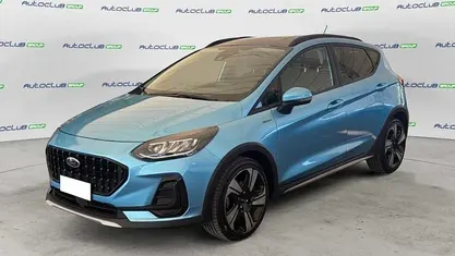 Usata Ford Fiesta Active 125 CV (91 kW) 2022 Blu Utilitaria