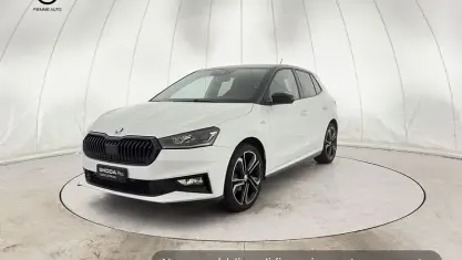 Usata Skoda Fabia Monte Carlo 95 CV (69 kW) 2022 Bianca tetto nero Utilitaria