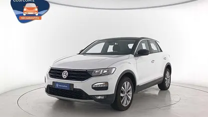 Usata VW T-Roc Style 116 CV (85 kW) 2019 Pure white nero SUV