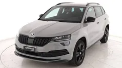 Grigio acciaio Usata 2021 Skoda Karoq SportLine SUV | 23.900 € (Buon prezzo)