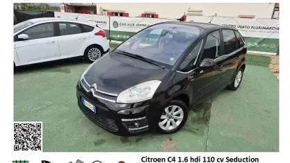 Usata Citroën C4 Picasso Exclusive 112 CV (82 kW) 2011 Nero Monovolume