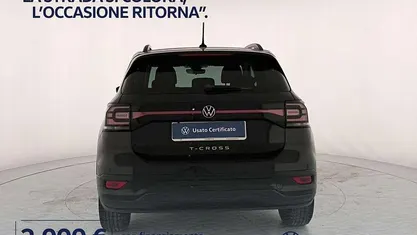Usata VW T-Cross Sportline 110 CV (80 kW) 2023 Nero SUV