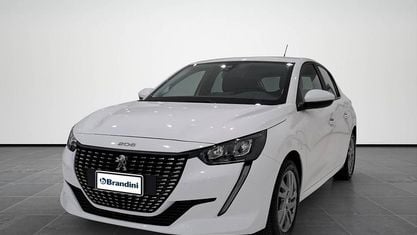 Usata Peugeot 208 Active 101 CV (74 kW) 2021 Bianco Utilitaria