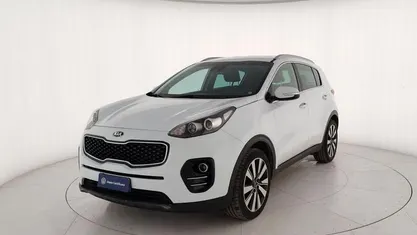 Usata Kia Sportage Style 116 CV (85 kW) 2018 Bianco pastello SUV