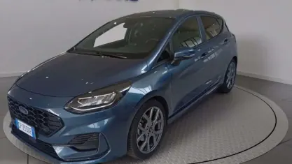 Usata Ford Fiesta ST-Line X 125 CV (91 kW) 2023 Chrome blue Utilitaria