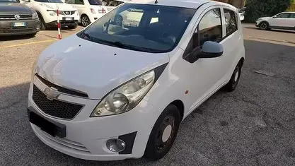 Usata Chevrolet Spark LS 68 CV (50 kW) 2011 Bianco Utilitaria