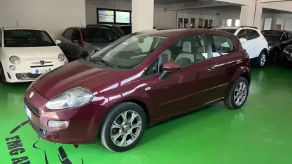 Usata Fiat Punto Lounge 85 CV (62 kW) 2012 Viola Utilitaria