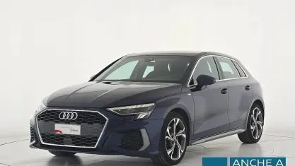 Usata Audi A3 S-Line 116 CV (85 kW) 2022 Blu/azzurro Berlina