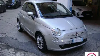 Usata Fiat 500 Sport 69 CV (50 kW) 2009 Argento Cabrio
