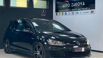 Usata VW Golf GTI 220 CV (161 kW) 2015 Nero Coupé