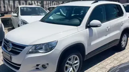 Usata VW Tiguan Trendline 140 CV (102 kW) 2010 Bianco SUV