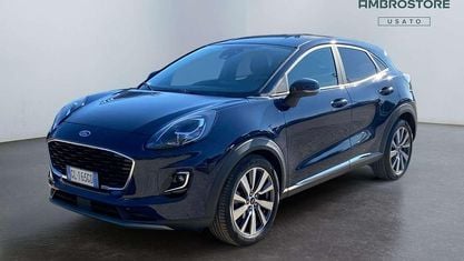 Gebraucht Ford Puma Titanium X 125 PS (91 kW) 2022 Blau SUV
