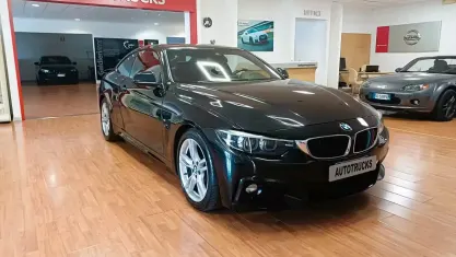 Usata BMW 420 M Sport 190 CV (139 kW) 2017 Nero zaffiro Coupé