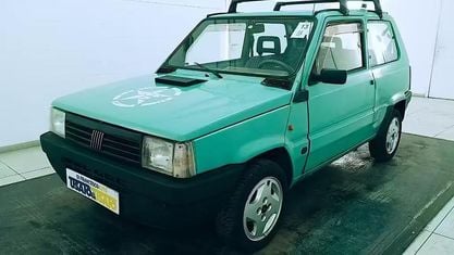 Usata Fiat Panda Young 39 CV (28 kW) 2000 Verde metallizzato Utilitaria
