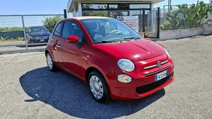 Usata Fiat 500C Pop 69 CV (50 kW) 2019 Rosso Cabrio