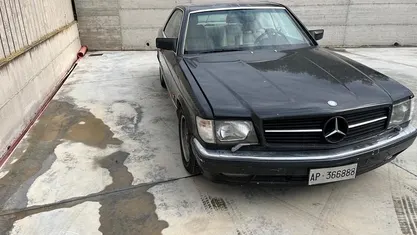 Usata Mercedes 500 265 CV (194 kW) 1988 Nero Coupé