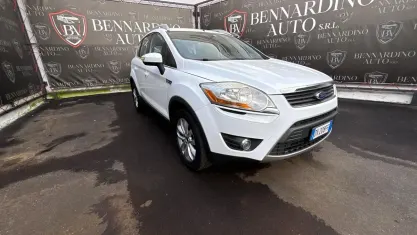 Usata Ford Kuga Titanium 136 CV (100 kW) 2009 Bianco SUV