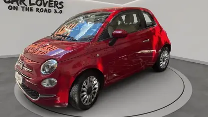 Käytetty Fiat 500 Lounge 69 HP (50 kW) 2020 Punainen Viistoperä