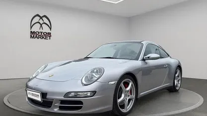 Usata Porsche 911 355 CV (261 kW) 2006 Argento Cabrio