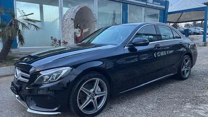 Usata Mercedes C220 Premium 171 CV (125 kW) 2017 Nero Berlina
