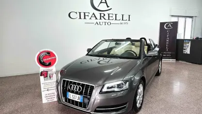 Usata Audi A3 Cabriolet Ambition 105 CV (77 kW) 2012 Grigio Cabrio