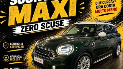 Usata Mini Cooper SD Countryman Hype 190 CV (139 kW) 2017 Verde SUV